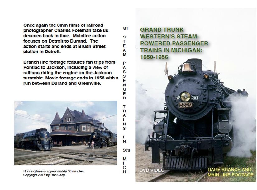 DVD - Grand Trunk Western\'s Steam Powered